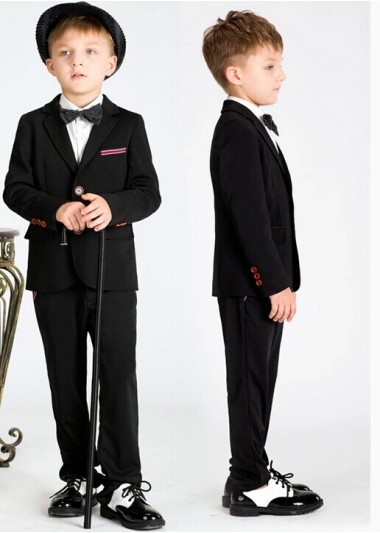 Children Suit004 Children Black Blazers, Children Suits Suppliers Children 