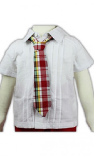 ST-BSC806 Ruffle kids shirts, Suit shirts button