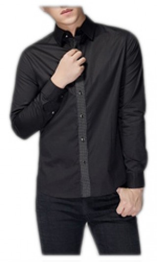 ST-MST805 Men's long-sleeved shirt, Simple style long-sleeved shirt