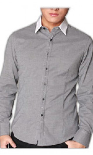 ST-MST807 Purchase Men custom, Short collar shirt