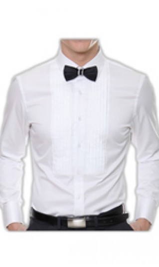 ST-MSA813 Thin straight pattern mens shirt, Tuxedo shirt for Mens