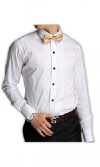 ST-MSA802 Individual design stylish long sleeved formal shirts, mens vest