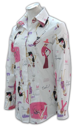WCS-ST-09 Wholesale Formal Blouse, Bespoke Womens blouse 