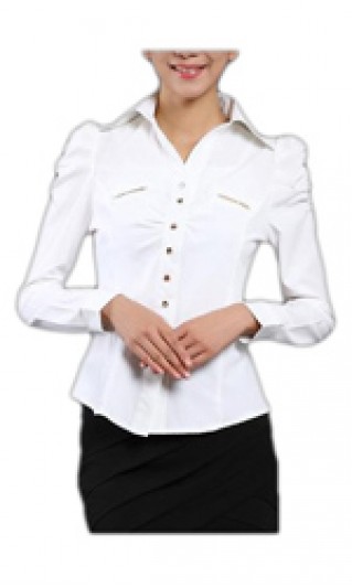 ST-WSL808 Women's Tailored blouse store, Tailor-made blouse supplier