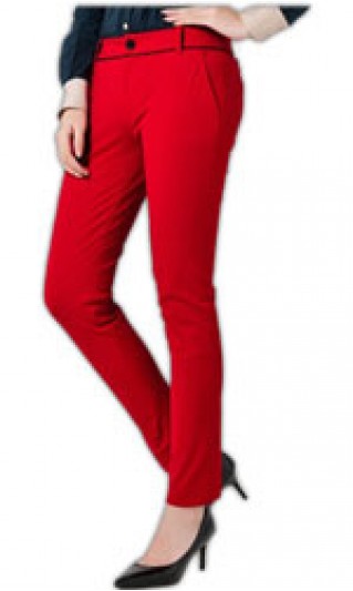 ST-WXF814 Tailored Ladies Trousers, Women's Dress Trousers 
