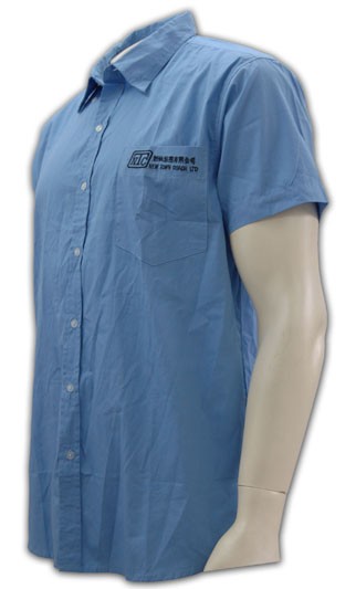 MDX-ST-17 ：拉鏈款簡約襯衫 專營 男裝短褲 forum 恤衫制服訂造 經典男士恤衫