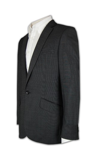 NSD-ST-26 : 來版訂購 男裝直身西裝制服 男西裝褸點襯、男裝西裝褸襯法