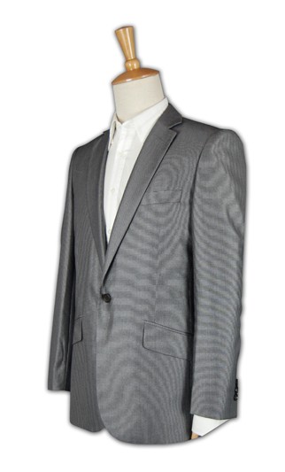 NSD-ST-27 : 個人設計 斯文單扣西裝制服 男西褲、男裝西裝褸點襯