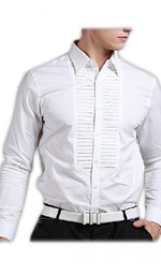 ST-MSA808 : 設計 男裝淨色高貴襯衫 禮服恤衫訂造