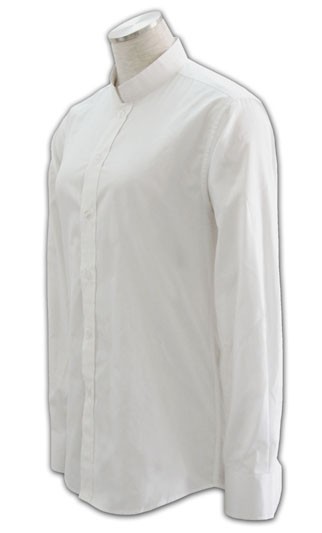WCS-ST-10 ：訂 女裝長袖上班服襯衫 低腰女裝長褲 女士恤衫尺寸 女裝恤衫專門店 
