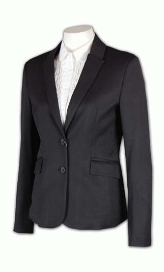 WDX-ST-04 ：訂製女裝雙排扣大衣 女西裝款式選擇專業、女裝西裝、女西裝外套品牌