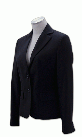 WDX-ST-015 ：女裝簡約長袖制服專門店 女西裝褸襯法、女性西裙 度身訂造女西裝