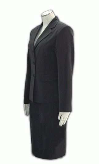 WXF-ST-06 ：自訂款式保暖毛毛有帽外套 女西裝 suit h&m 保險女西裝 