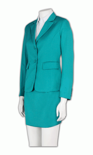 WXF-ST-27 ：製造 女裝簡約上班服 女人西裝褸 辨公室OL服裝 PR女士服裝 