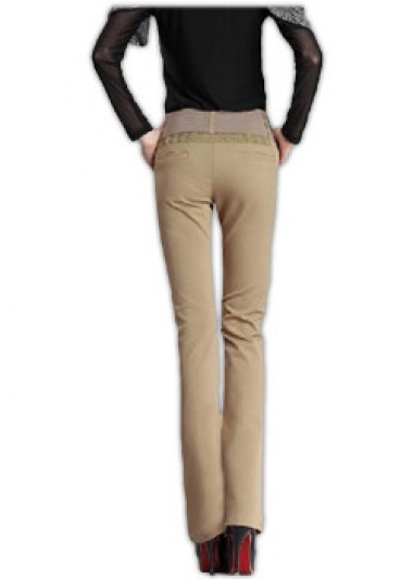 ST-WXF807 ：女裝修身訂製西褲中心 女裝西褲長度 女裝西褲批發 女裝西褲 訂造價錢 