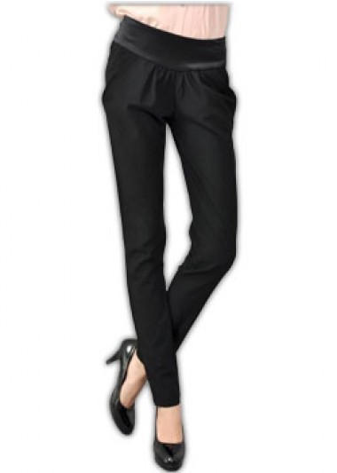 ST-WXF812 ：整衫女裝直身腰封套裝制衣廠 女西褲價錢 女裝西褲訂裝 西裝制服公司